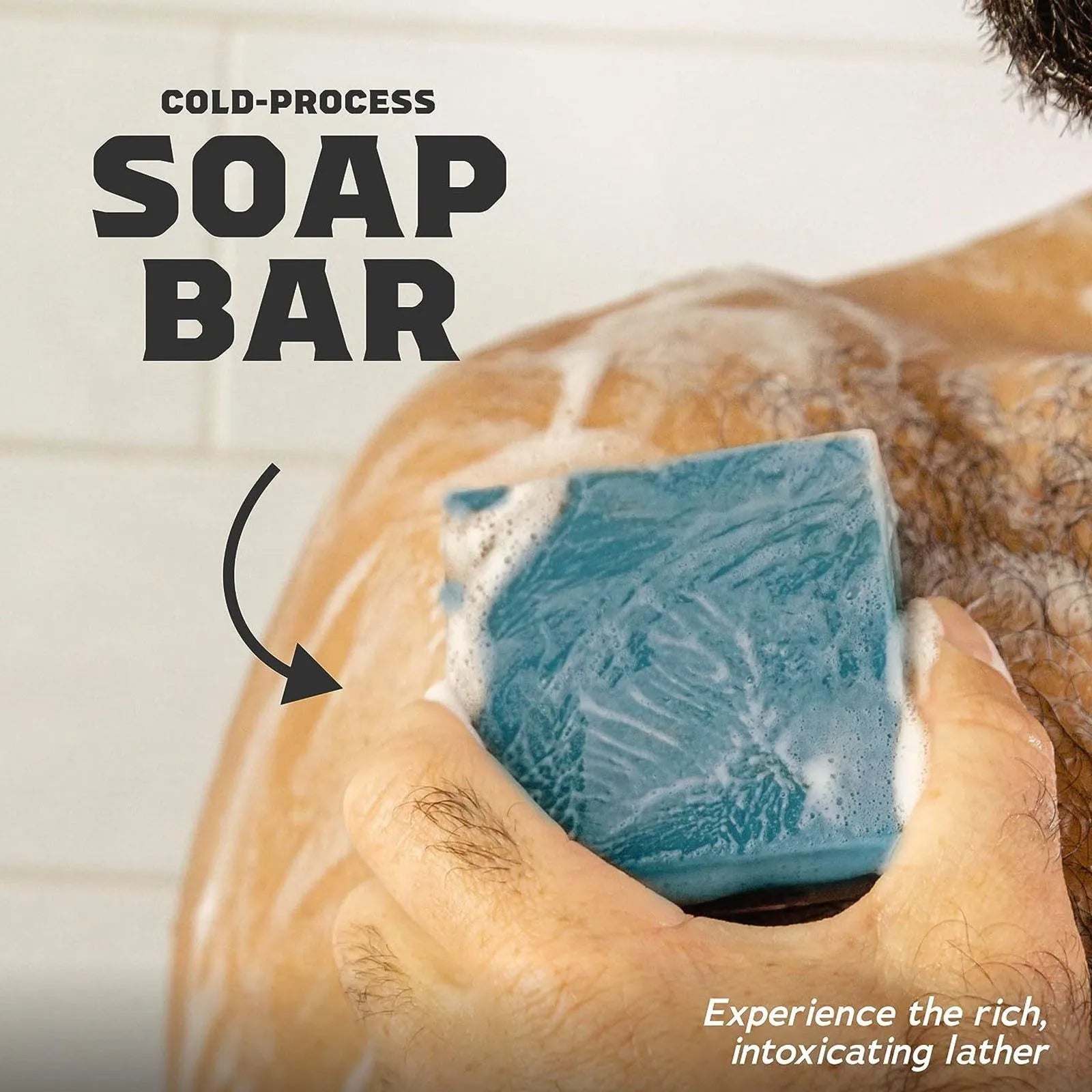 Savon en barre naturelle pour hommes, cadeau varié, savon au processus à froid, base chimique sans base dure, savon en barre pour peau sensible pour le corps, les mains et