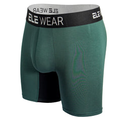 Men's underwear, long sports underwear, moisture-wicking, bamboo boxer briefs for men