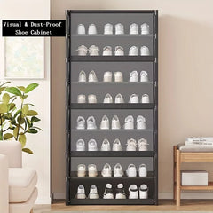 Étagère à chaussures-armoire de rangement à chaussures organisateur de chaussures Vertical pour placard entrée coin chambre-épilable bricolage étagère à chaussures étroite