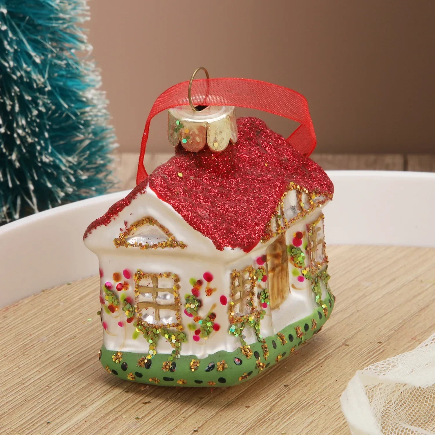 Christmas house, Merry Christmas decorations for the home, Christmas ornament 2024, Christmas gifts, Happy New Year 2024