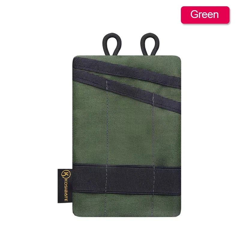 Sac tactique EDC sac portefeuille mini sac de taille clé de carte avec sac de taille camping, randonnée, chasse, pêche, porte-monnaie en plein air