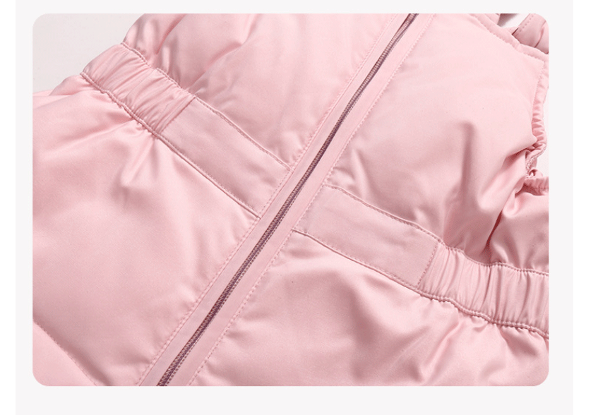 Ensembles de vêtements pour tout-petits, combinaisons de neige d'hiver pour bébés filles, doudounes chaudes, combinaisons à capuche en fourrure optique, combinaisons trempées, 0-3 ans