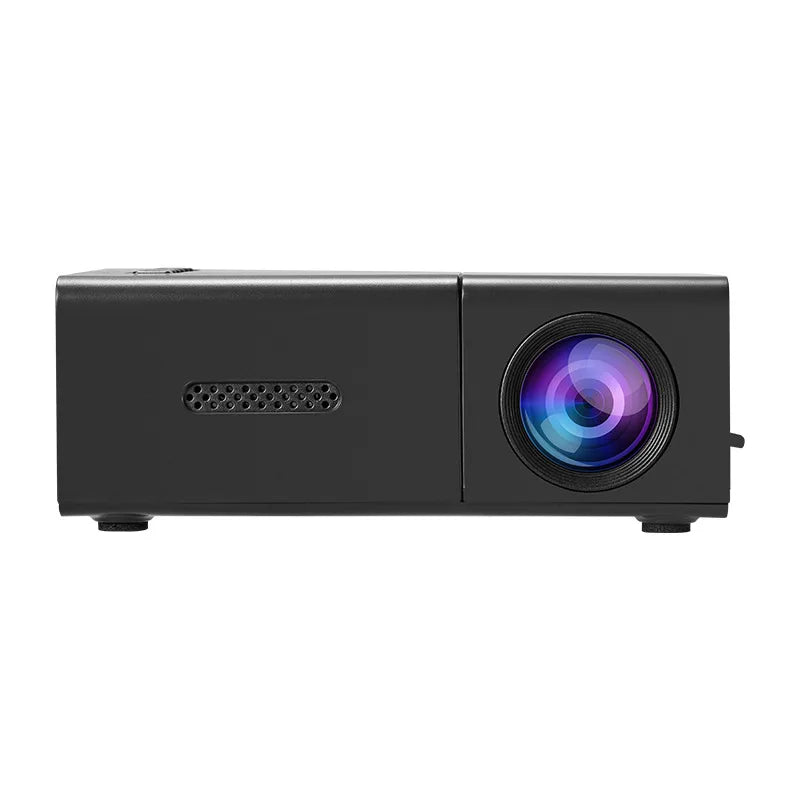 Mini projecteur portable avec prise en charge Full HD 1080P - Comprend une télécommande, alimenté par USB, idéal pour les smartphones et les appareils USB