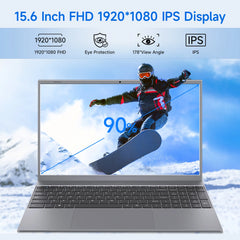 15,6 pouces ordinateur portable J3710 8GB RAM 256GB SSD Windows 11 pour les étudiants et les affaires