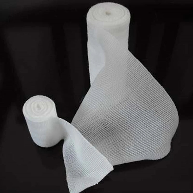 5-10 rouleaux/Lot 10cm x 4.5m PBT pansement élastique trousse de premiers soins rouleau de gaze pansement médical soins d'urgence pansement