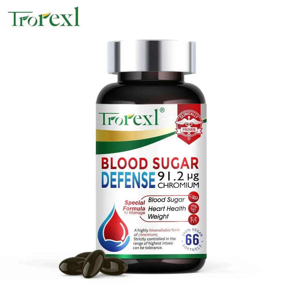 Capsule de diabète de glycémie pour la santé cardiovasculaire, le métabolisme du glucose, l'entretien des concentrations normales de la glycémie