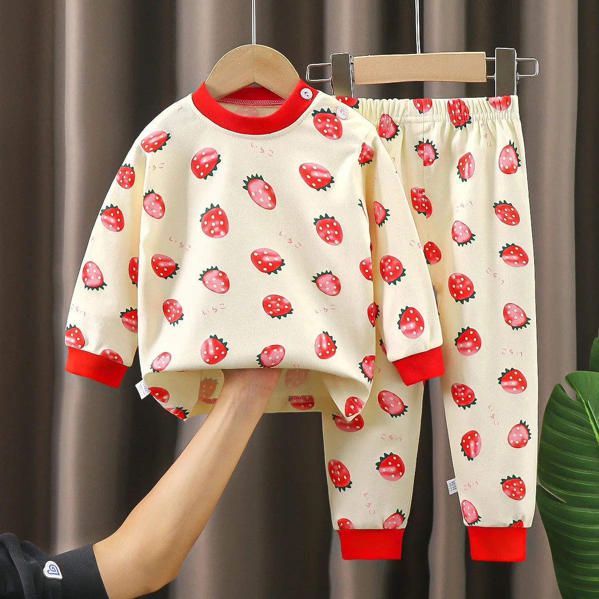 Vêtements pour enfants ensembles pour enfants vêtements pour enfants garçons filles coton automne hiver vêtements pantalons vêtements de nuit sous-vêtements