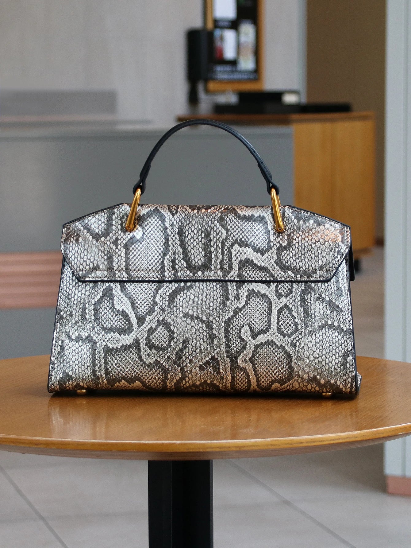 2025 nouveau rétro bleu en forme de serpent sac à main de haute qualité mode luxe sac à main léger grande capacité une épaule messen