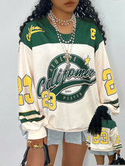Popular autumn/winter Y2K hoodie, popular item pullover, casual, street style, plus size, crew neck, suitable for adults