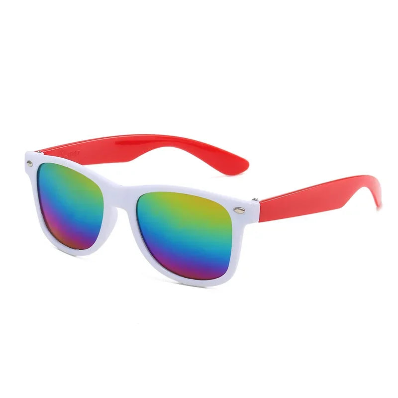 Lunettes De soleil pour enfants Non polarisées flexibles en plein air enfants lunettes De soleil été UV garçon fille Protection des yeux lunettes Gafas De Sol