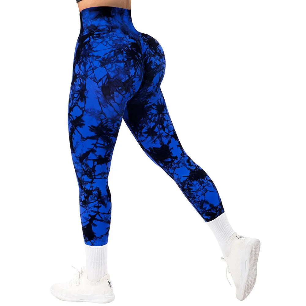 Aught Dye-Legging de fitness push-up pour femme, pantalon de sport d'entraînement, tenue féminine Scrunch Butt, legging de gym sans couture
