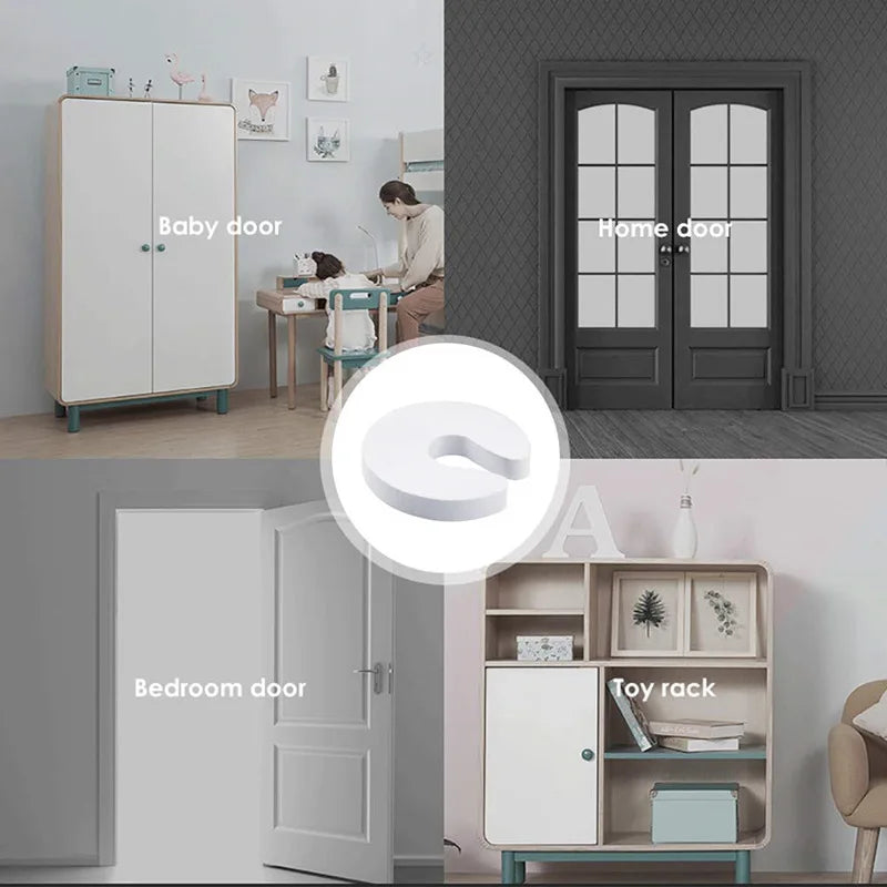 6 pièces porte doigt pincement gardes bébé à l'épreuve portes Slam bouchon Extra doux mousse protecteurs sécurité enfant bébé sécurité doigt protéger