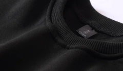 Men's Christmas crew neck sweater, casual, long sleeves, cute, merry Christmas, red, autumn and winter