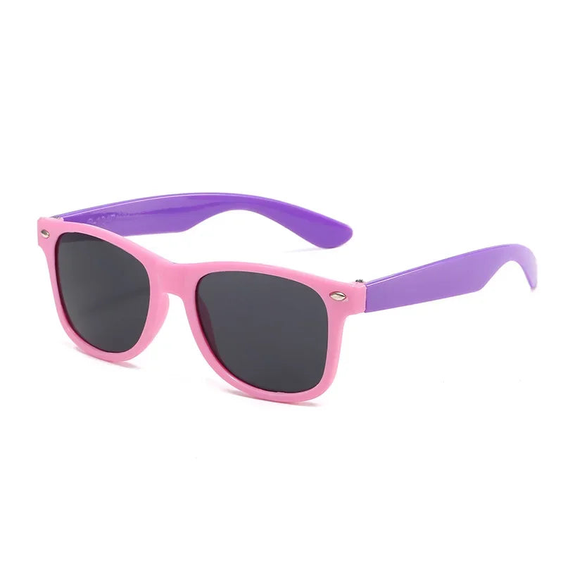 Lunettes De soleil pour enfants Non polarisées flexibles en plein air enfants lunettes De soleil été UV garçon fille Protection des yeux lunettes Gafas De Sol
