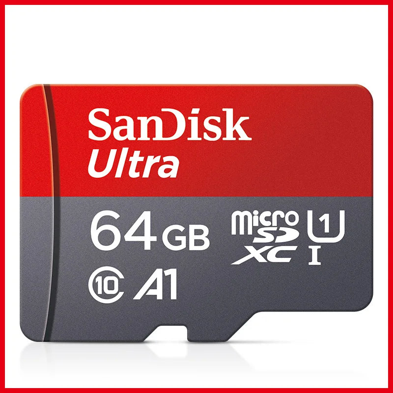 SanDisk Ultra 32GB 64GB 256GB Micro SD Card 1TB Memory Card C 10 512GB Original 128GB Flash Card Trans for Smartphone Desktop Nintend