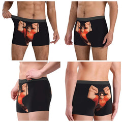 Wreck-It Ralph Men's Boxer Briefs, Breathable Underwear for Men, Boyfriend Gift