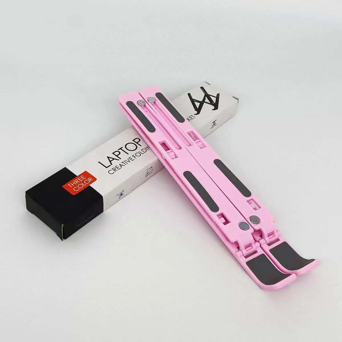 Support pour ordinateur portable, sept niveaux réglables, support pliable pour tablette de rehaussement et de refroidissement pour ordinateur portable