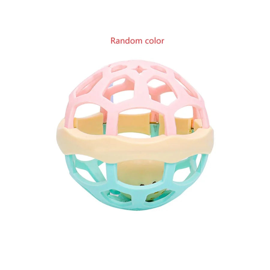 Jouets pour bébé de 0 à 12 mois, hochet rotatif, balle, activité de préhension, jouet de développement pour bébé, anneau de dentition en Silicone, jouets sensoriels pour bébés