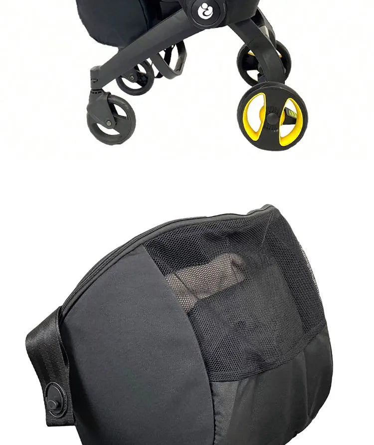 Sac de rangement pour siège de voiture de bébé, sac de courses compatible pour poussette Doona & FooFoo, sac à dos de voyage à bandoulière, accessoires de poussette pour bébé