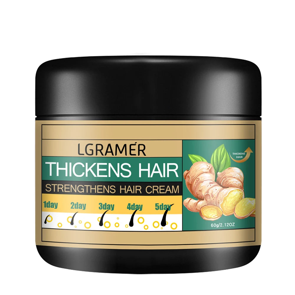 Le revitalisant capillaire au gingembre améliore la sécheresse et le ramification nourrit et renforce les racines des cheveux, hydrate les follicules pileux, unisexe