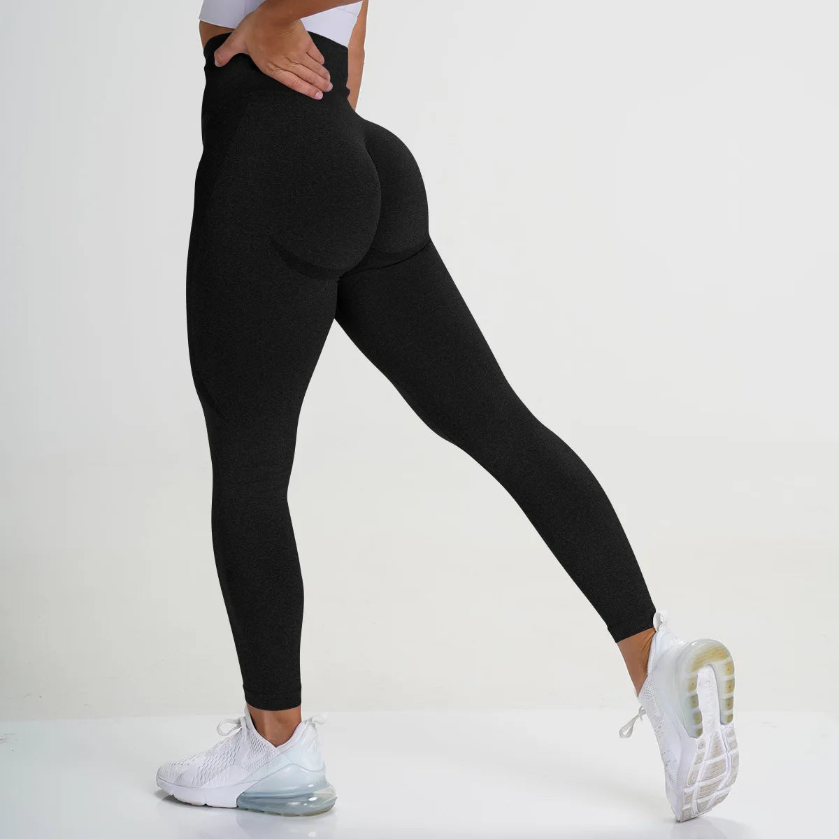 Leggings sans couture femmes Sport collants minces Leggings Fitness taille haute pantalon vêtements de Sport entraînement Athleisure course Leggings