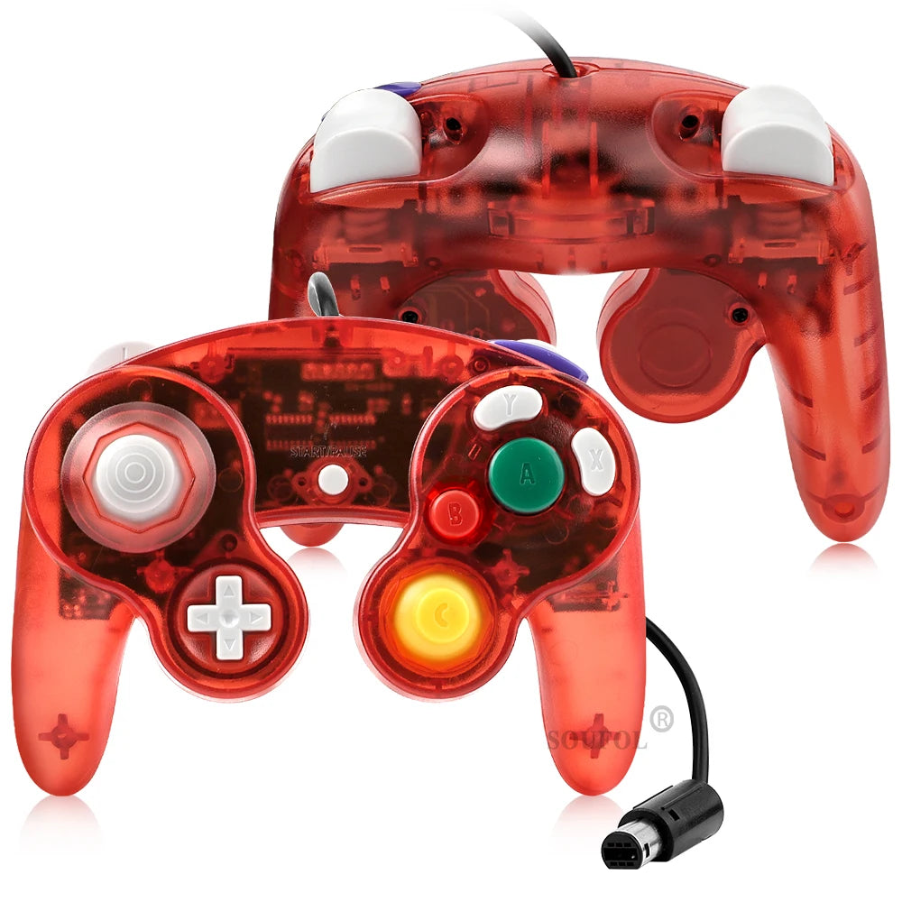 Joystick portatif filaire pour contrôleur NGC, pour nintendo pour manettes Gamecube, accessoires de jeu, livraison directe