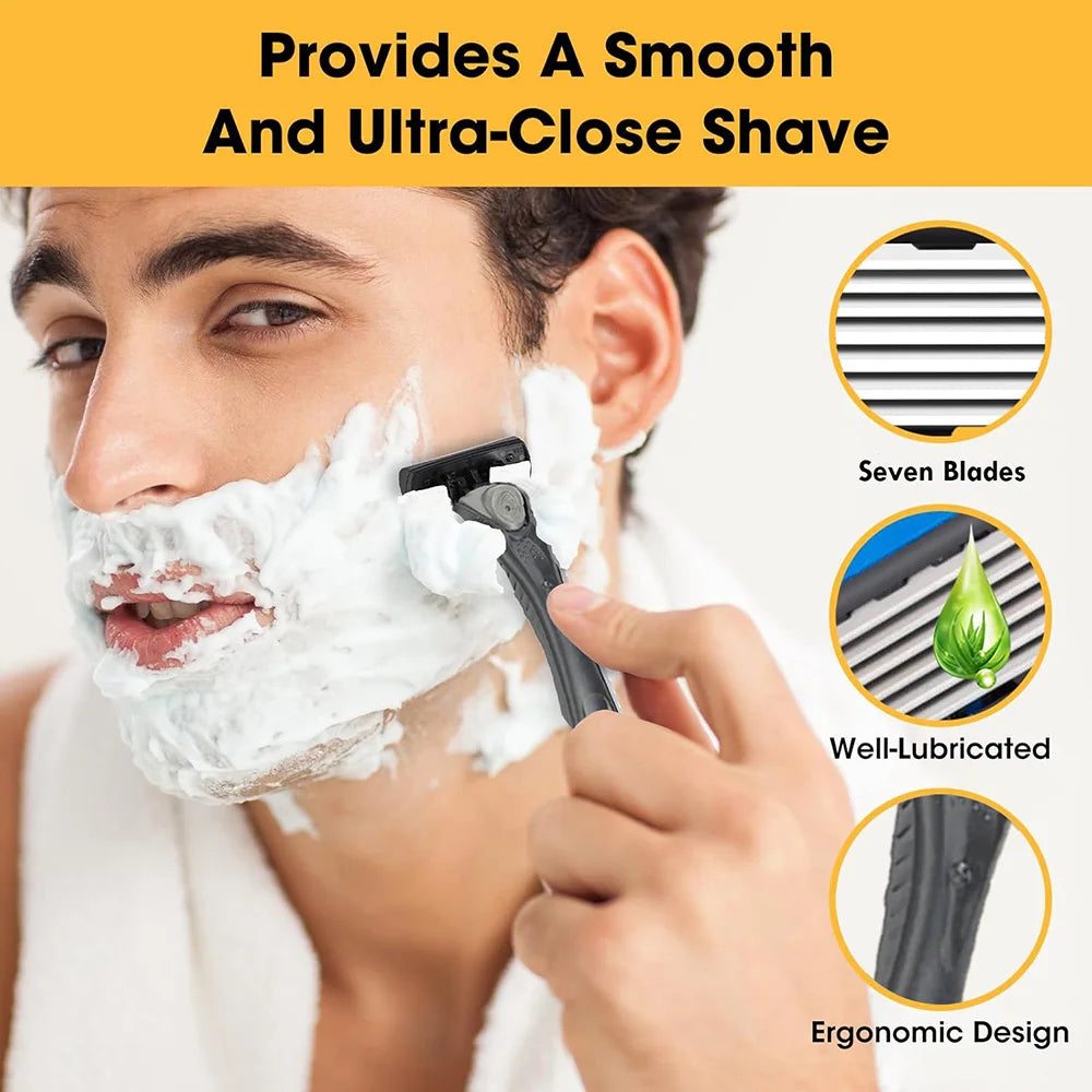 Rasoir ours rasoir pour hommes Intelligent humide sec barbe rasage tondeuse rasoir barbe dissolvant ABS tondeuse Rechargeable