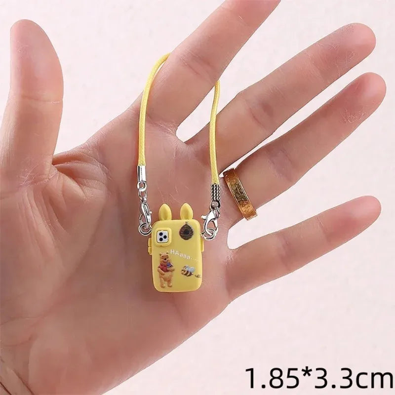 Pour Labubu accessoires pour Crybaby accessoires Style dessin animé appareil photo téléphone sac en peluche poupée accessoires pendentif ventilateur cadeau d'anniversaire