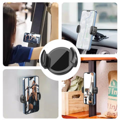 Pince de téléphone magnétique pour support de téléphone de voiture magnétique, supports universels, Clip de téléphone portable de cyclisme, verrouillage rapide, libération/attaque/détacer