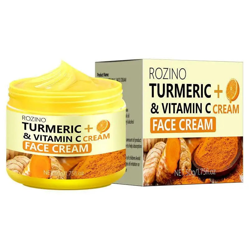 Savon au citron au curcuma/coussin nettoyant/crème pour le visage/sérum série curcuma produit de soin éclaircit le teint pour tous les types de peau nourrir