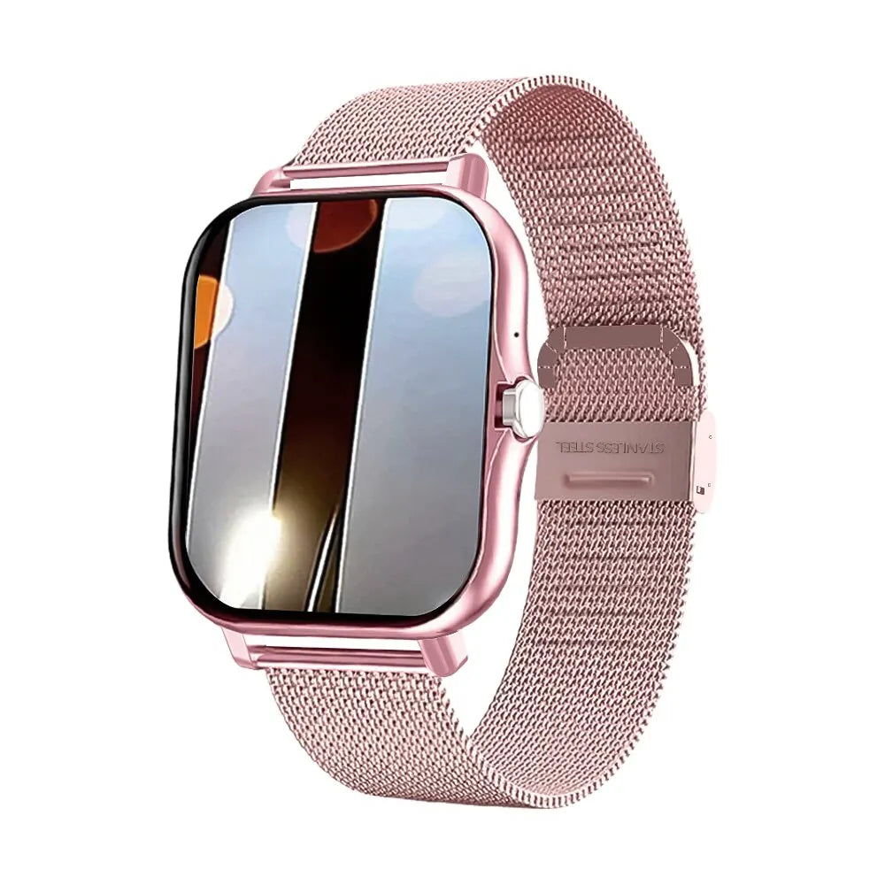 Montre intelligente pour téléphone android. Écran couleur 1,44 pouces, entièrement tactile, appel Bluetooth, montre intelligente, charge magnétique