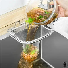 Filtre d'évier de cuisine jetable, 1/50 pièces, filtre à déchets d'égout, résidus de repas, sac en maille de piscine, écran de Drainage, filet à ordures d'évier