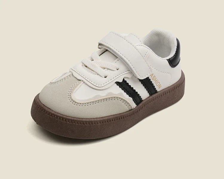 Chaussures de skate décontractées unisexes pour enfants, baskets blanches pour filles, chaussures en toile pour garçons, chaussures de sport pour enfants, nouvelle mode, printemps 2024