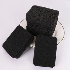 Éponge d'algues noires pour le nettoyage de la cuisine, vaisselle Non grasse, nettoyage de la vaisselle, Pots durables pour brossage de la vaisselle, ménage