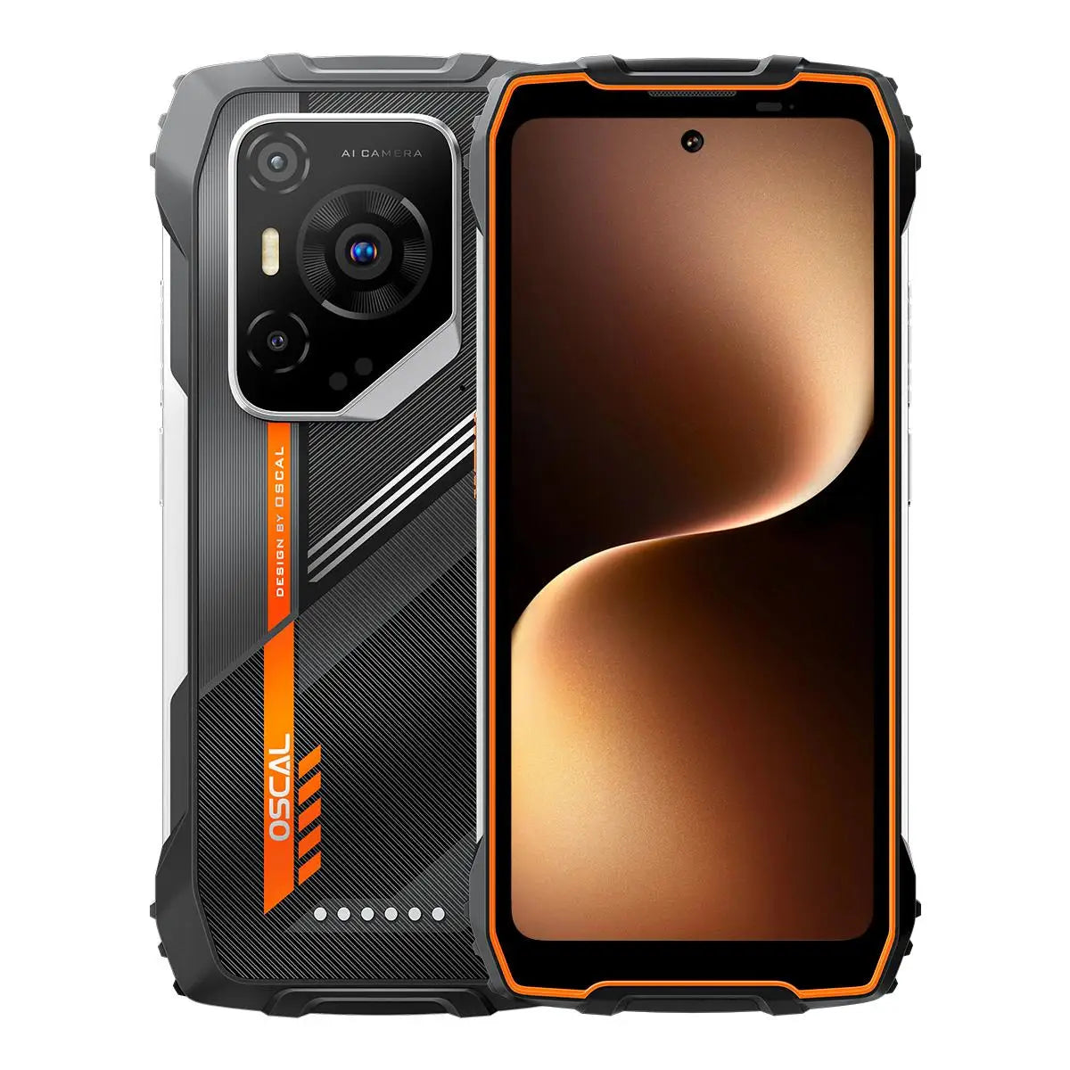 Blackview Oscal Pilot 3 5G Smartphone robuste 6.78 ''120Hz 12GB 256GB 50MP 7500mAh Vision nocturne NFC Android 15 téléphone portable