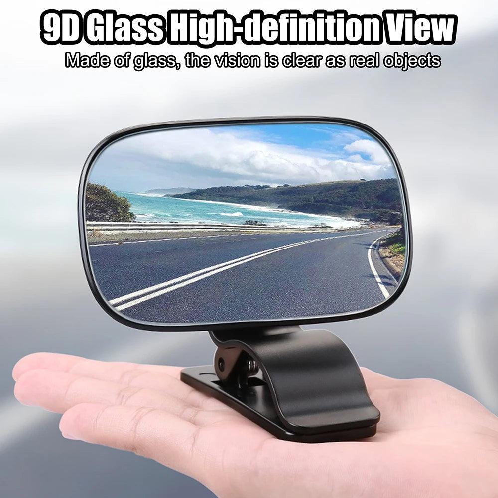 Miroir de sécurité intérieur de voiture pour bébé, avec Clip, rétroviseur de maquillage, pince arrière de siège, ornement automobile, accessoires automobiles