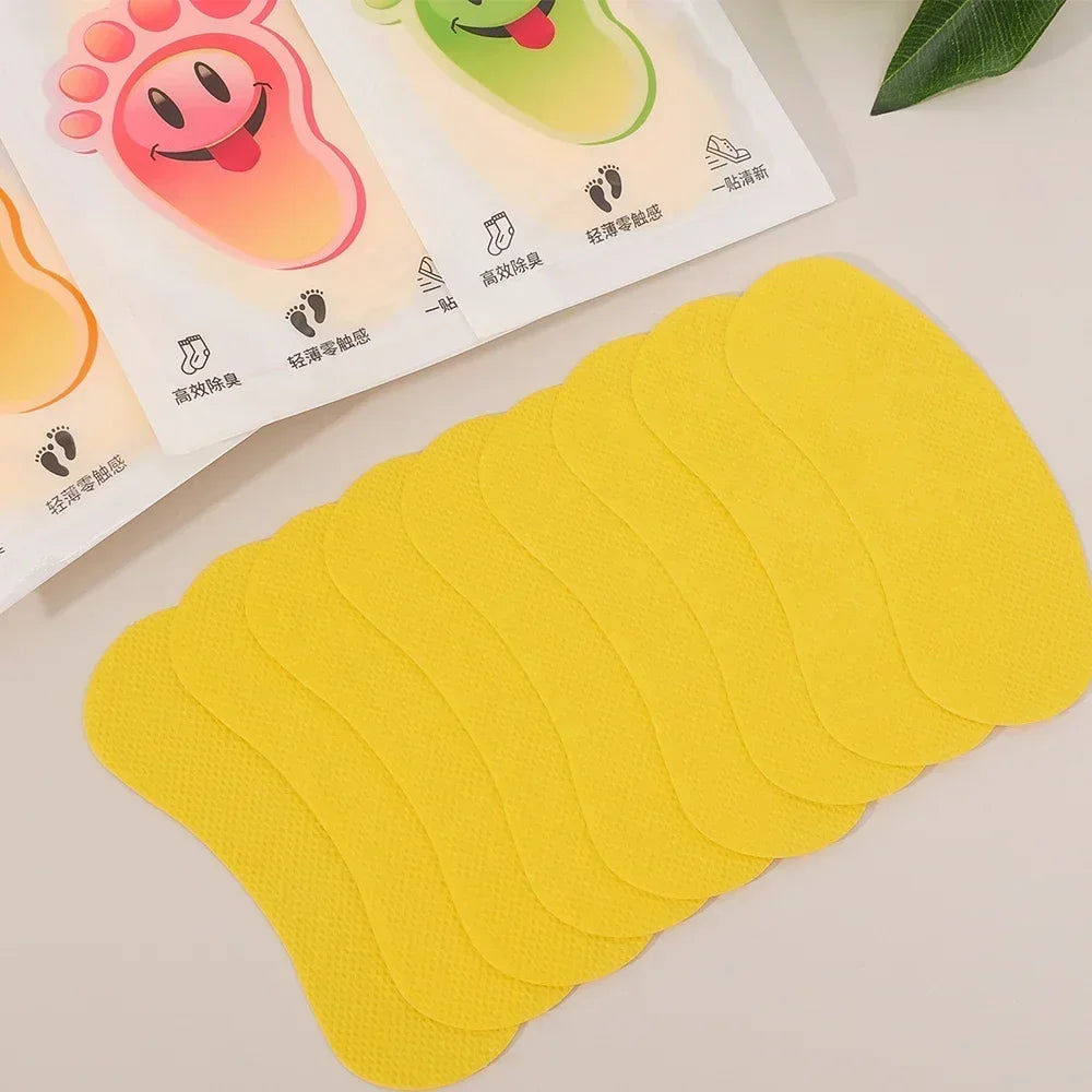 12/120 pièces chaussures déodorant autocollants déodorant pied odeur déodorants Sneaker odeur fraîche fruitée arôme semelle intérieure stérilisation autocollant