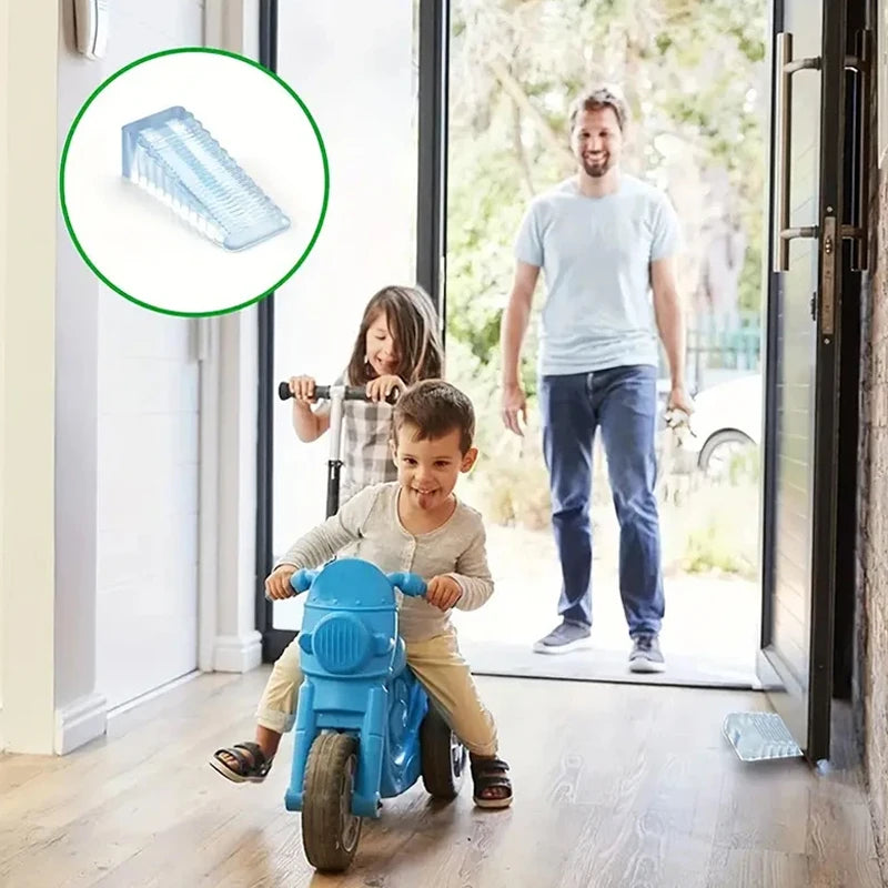 Butées de porte en silicone de sécurité, cales de nuit, butée de porte, maison, bureau, retenue arrière, arrêt anti-collision, 1 pièce