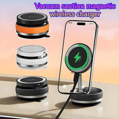 Support de téléphone magnétique pour voiture Magsafe pour support de voiture chargeur sans fil support de ventouses mobiles pour téléphone, 360 °   Téléphone de voiture rotatif