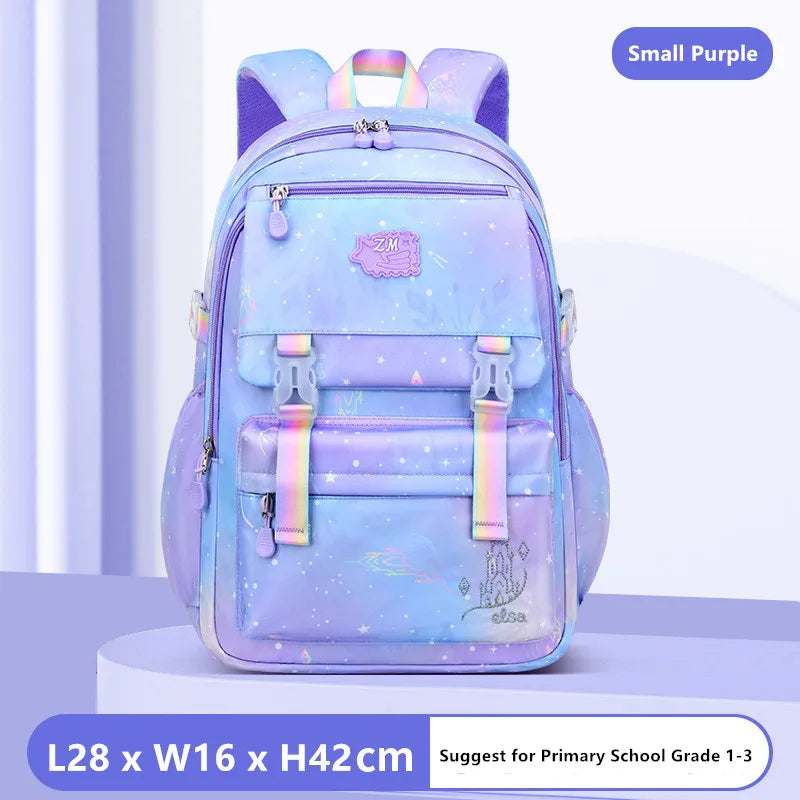Sac à dos pour enfants pour filles, sacs d'école pour collégiens, sac de livre étanche de grande capacité pour élèves du primaire