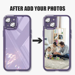Coque de téléphone personnalisée avec Photo et nom, étui en Silicone TPU souple antichoc pour iPhone 16 15 Pro Max 14 13 12 Pro 11