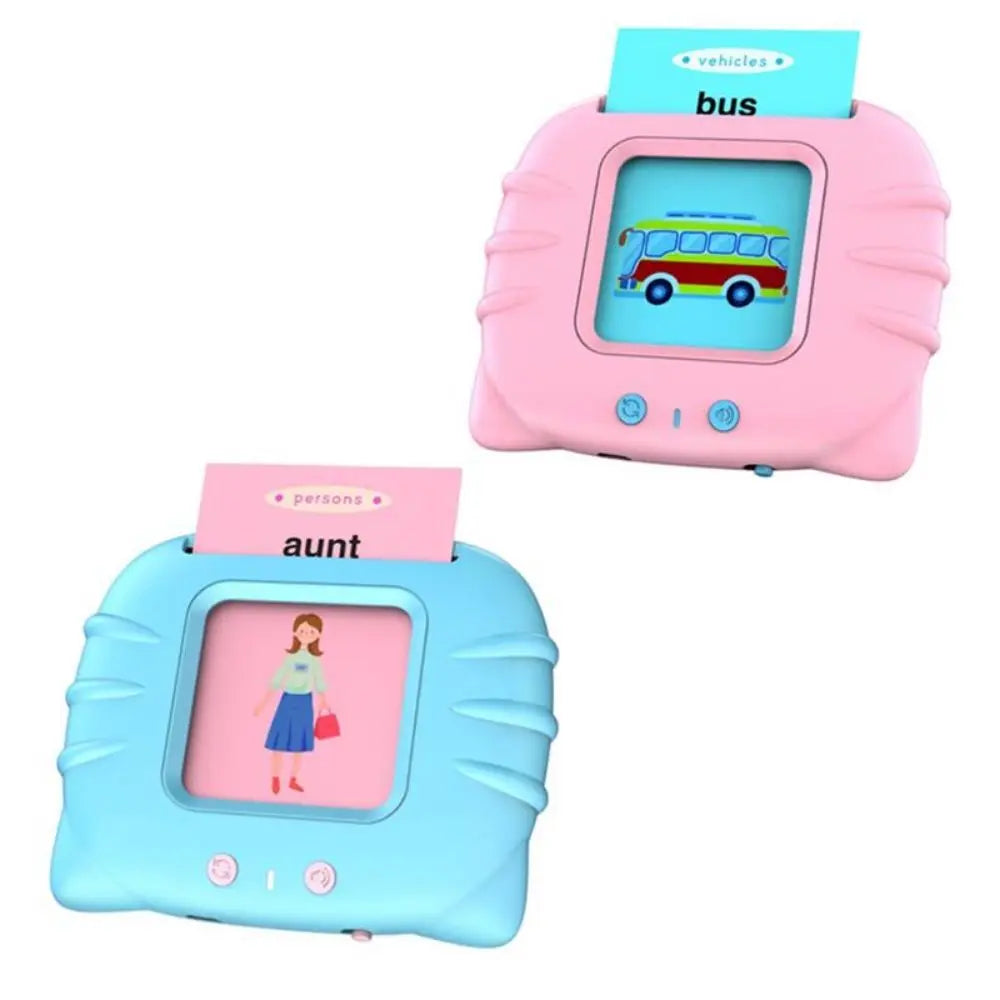 Cartes Flash parlantes d'apprentissage éducatif pour enfants de la maternelle, livre Audio électronique en langue anglaise, jouets pour apprendre les mots anglais