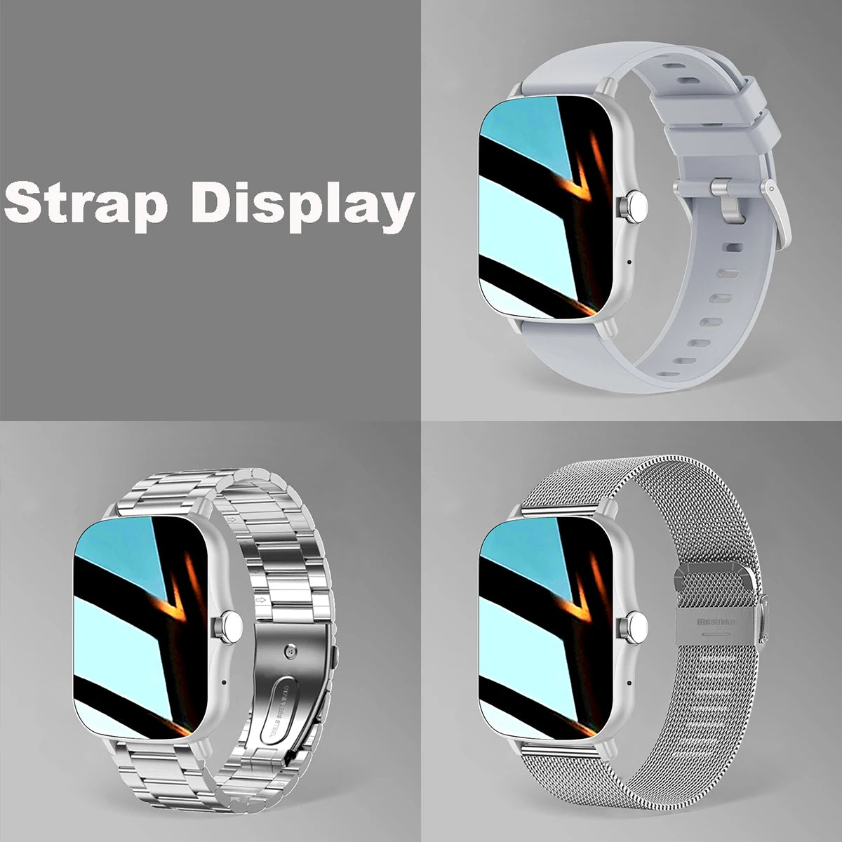 2025 nouvelle montre intelligente hommes femmes cadeaux 1.83 ''écran tactile complet Sport Fitness Tracker Smartwatch hommes BT appels numérique smarthwhatch