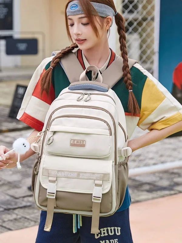 Sacs d'école primaire pour filles de 7 à 12 ans, sac à dos d'école primaire pour adolescents, sac à bandoulière pour livres d'étudiant pour enfants