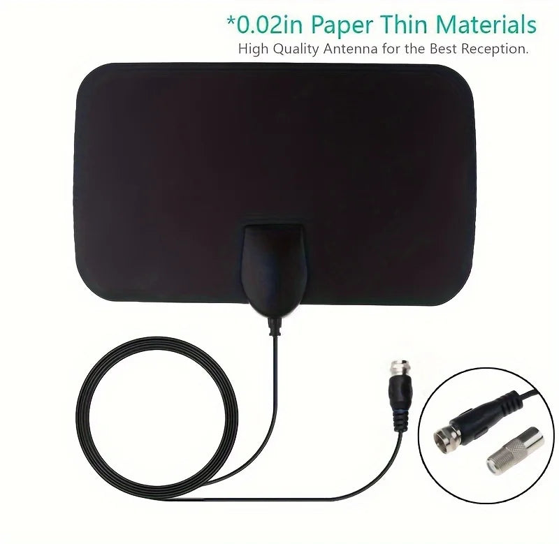 Antenne de télévision numérique 4K 1080p pour Smart TV, dernière antenne HD Portable 2023, Support intérieur