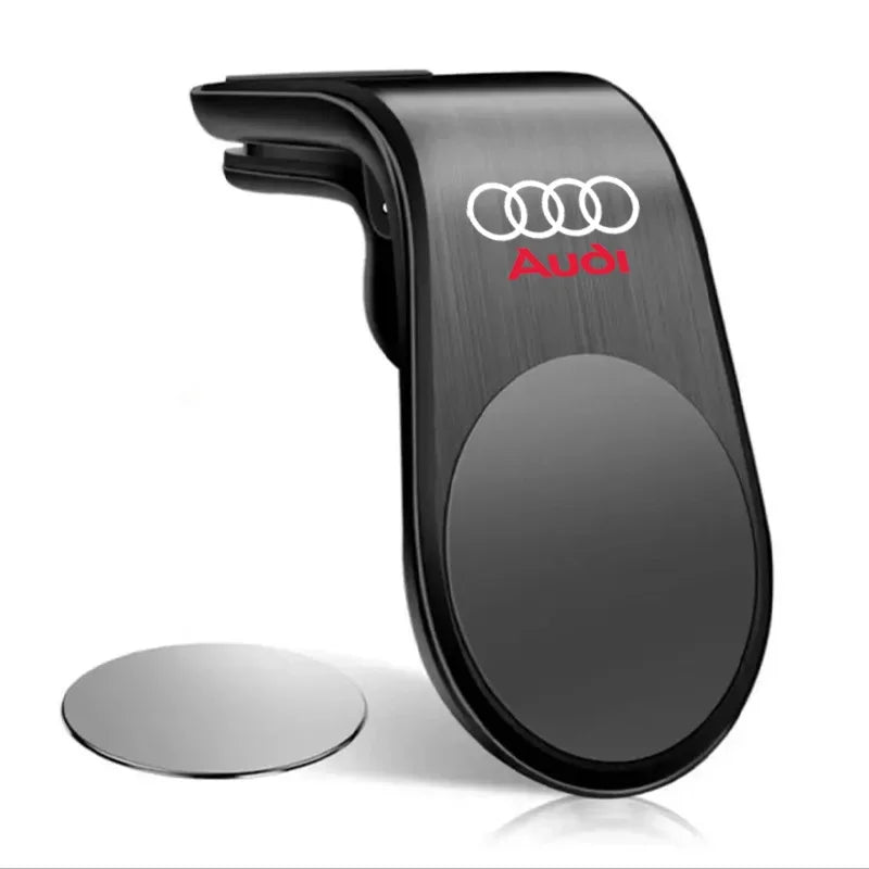 Support de téléphone magnétique pour voiture, support à Clip pour Audi RS S Line A3 A4 A5 A6 A7 Quattro Q2 Q3 Q5 Q7, accessoires de voiture