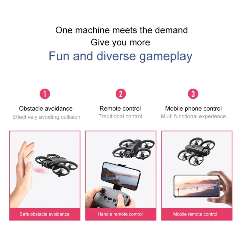 Xiaomi D16 Drone 8K HD double caméra réglable électriquement débit optique évitement d'obstacles quadrirotor télécommandé 15000M