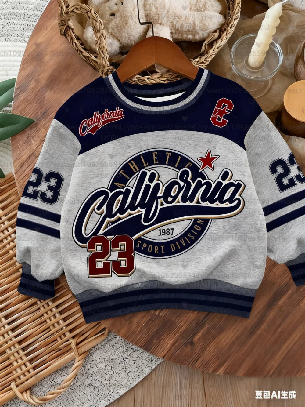 Pulls californiens pour garçons et filles, imprimé en 3D, pull à manches longues, décontracté, dessin animé, pour hommes et femmes, Parent-enfant