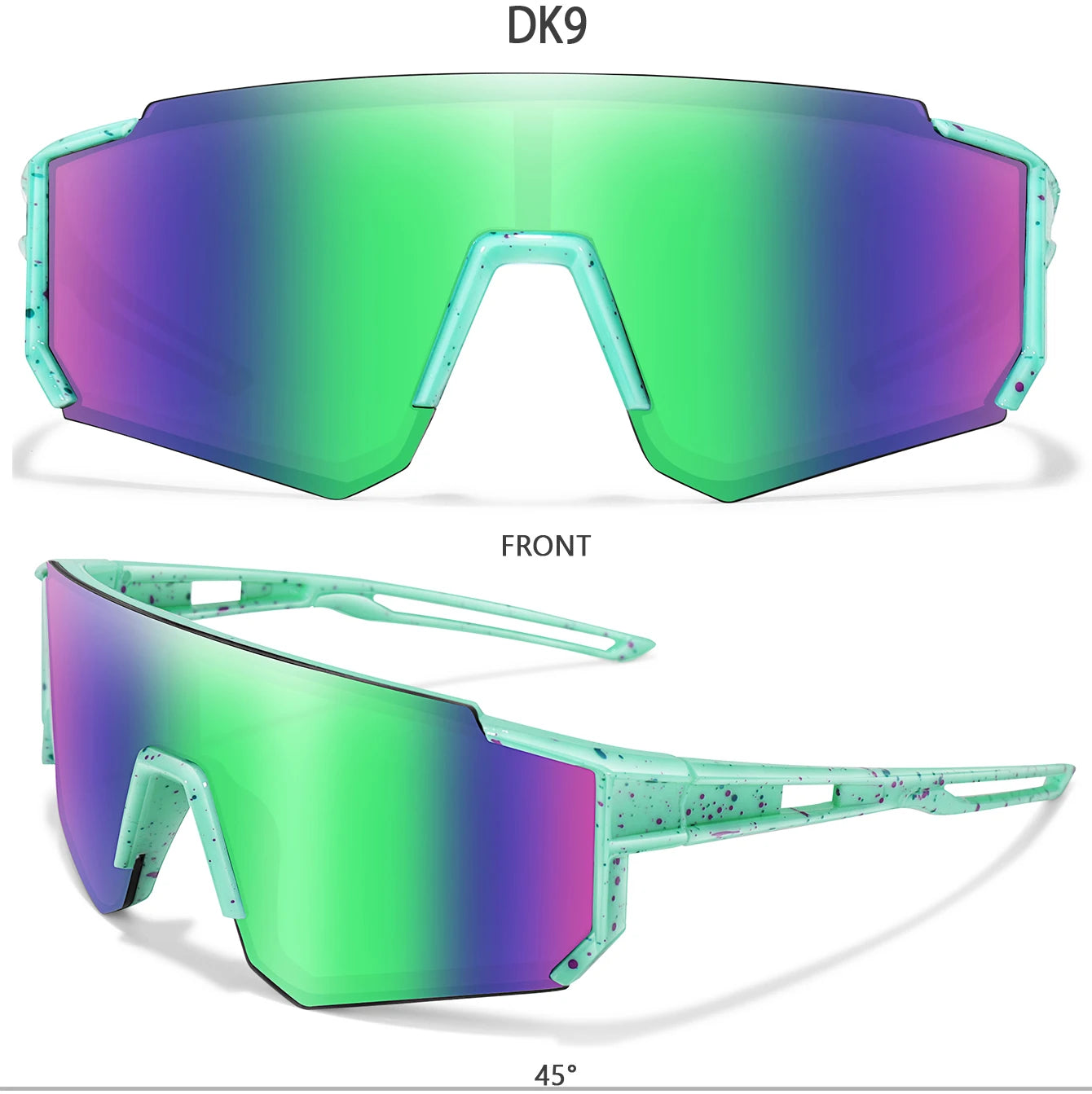 Lunettes de soleil de baseball pour enfants de 3 à 8 ans, lunettes de vélo d'extérieur pour garçons et filles, lunettes de sport pour jeunes, lunettes de camping pour enfants, lunettes de vélo VTT, UV400