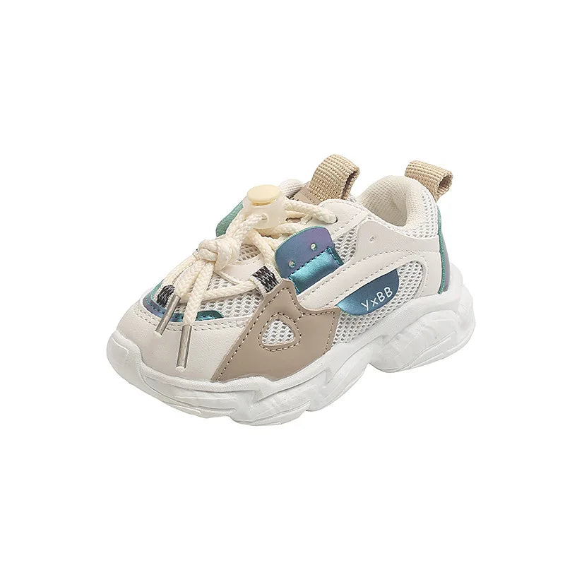 Chaussures de Sport pour enfants, baskets en maille respirante pour garçons et filles, chaussures de course en plein air, printemps-automne